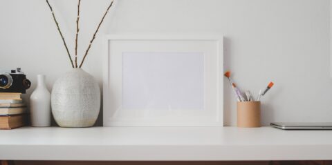 Brooklyn White Frame - Image 3