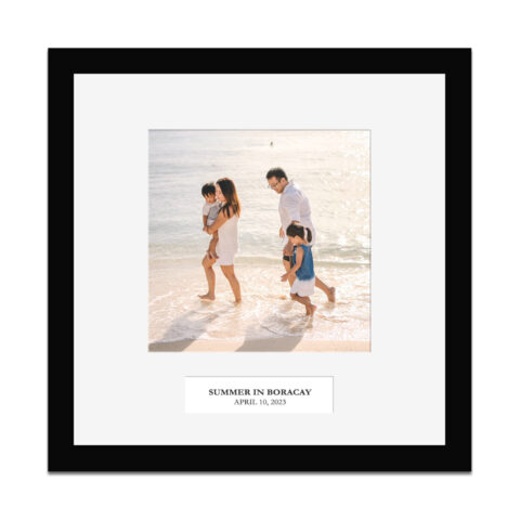 Personalized Photo Frame with Caption